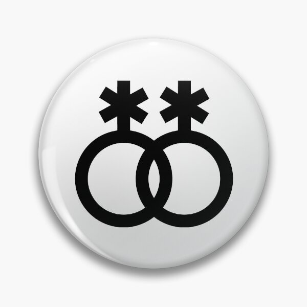 Item preview, nblnb, interlocking symbols in black designed and sold by Skyler Orion X.