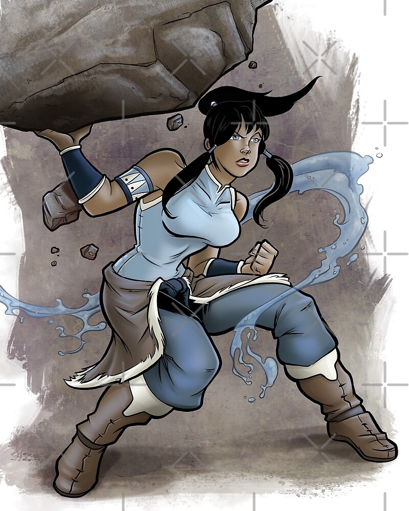 "Element Bender " by Jeff Powers Illustration Redbubble