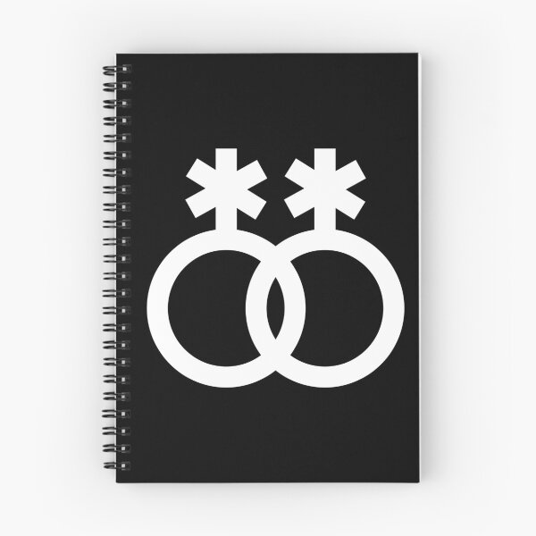 Item preview, nblnb, interlocking symbols in white designed and sold by Skyler Orion X.