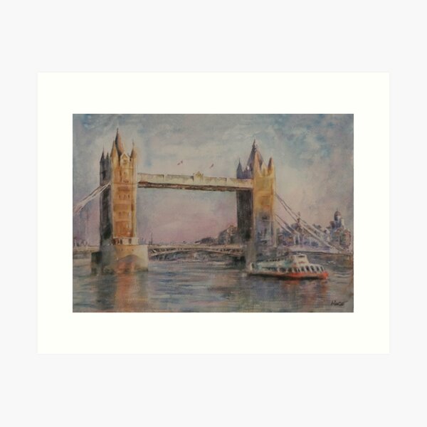 Item preview, Tower Bridge London 3 designed and sold by artsNportraits.