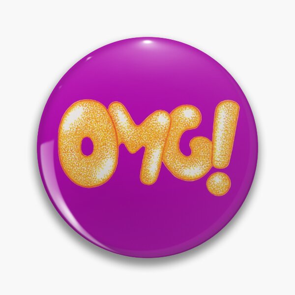 Item preview, Yellow lettering OMG poinitllism painting lettering font designed and sold by MitoP.