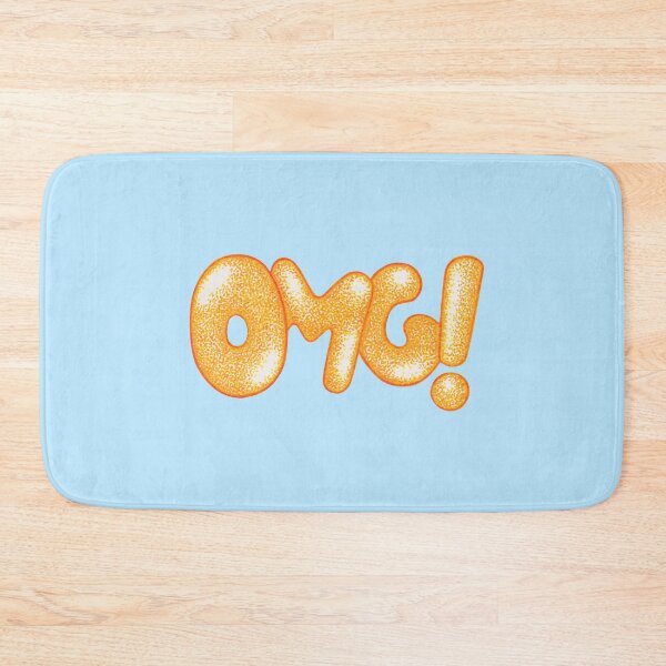 Item preview, Yellow lettering OMG poinitllism painting lettering font designed and sold by MitoP.