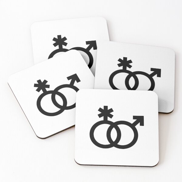 Item preview, nblm/mlnb, interlocking symbols in black designed and sold by Skyler Orion X.