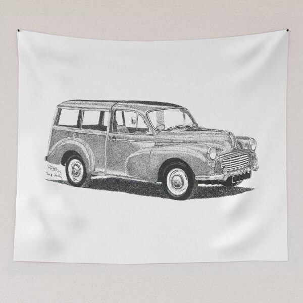Item preview, Morris Minor Traveller designed and sold by Pete Bottomley.