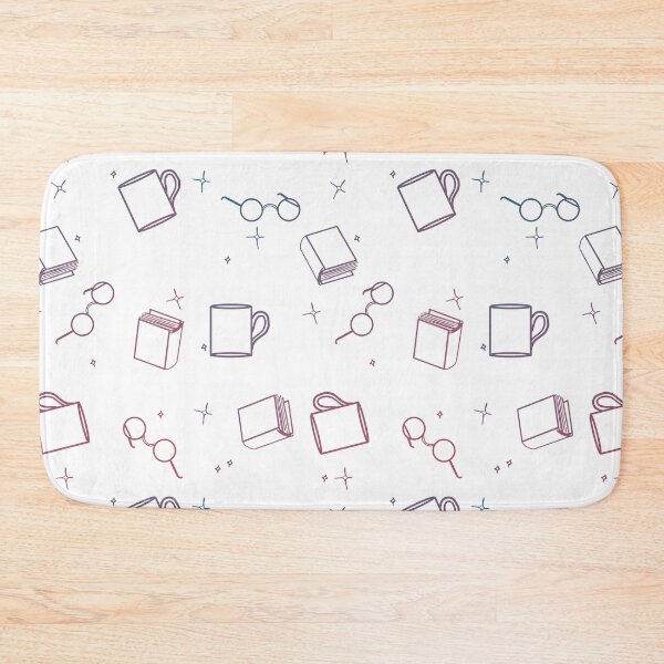 Item preview, Bookish pattern - sunset gradient designed and sold by DreamerJournal.