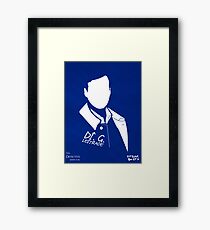 The Detective Inspector Framed Print