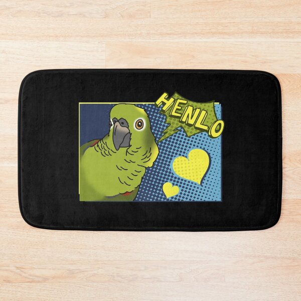 Item preview, HENLO Yellow naped Amazon Parrot Comic designed and sold by FandomizedRose.