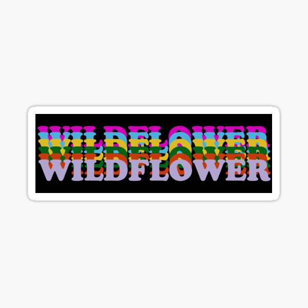 My Wildflower Sticker