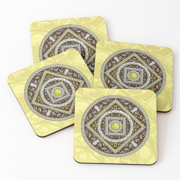 Item preview, Gemini Mandala designed and sold by Valerie Bennett.