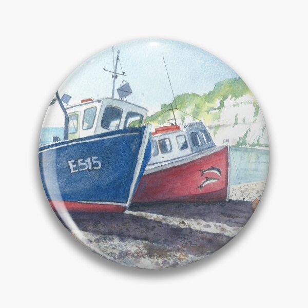 Item preview, Boats at Beer designed and sold by ingridslatter.