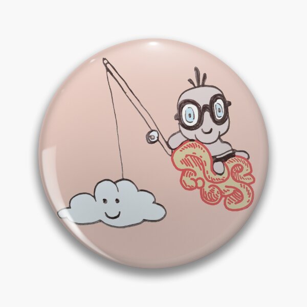 Item preview, Fishing a cloud in pink designed and sold by AHELENE.