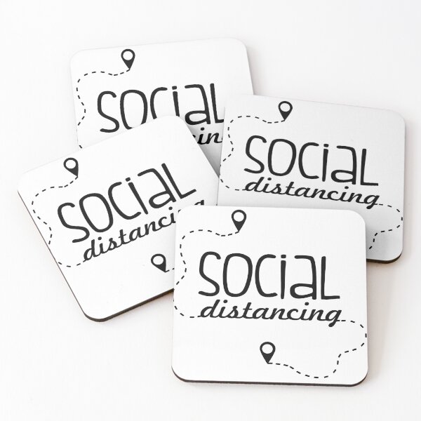 Item preview, Social Distancing designed and sold by Khotekmei.