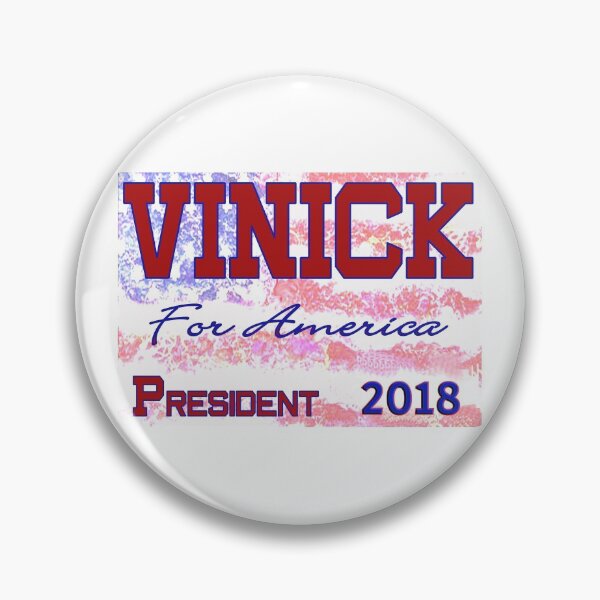 Item preview, Vinnick for America 2018 designed and sold by Nikki SpaceStuffPlus.