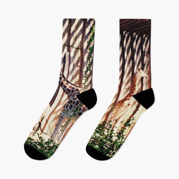 Item preview, three giraffes in their pens designed and sold by AHELENE.