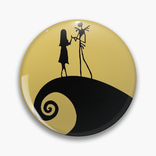 Item preview, Nightmare Before Christmas Pin designed and sold by Multimedia By Holly.