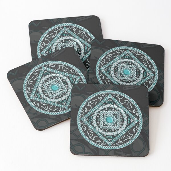 Item preview, Aquarius Mandala designed and sold by Valerie Bennett.