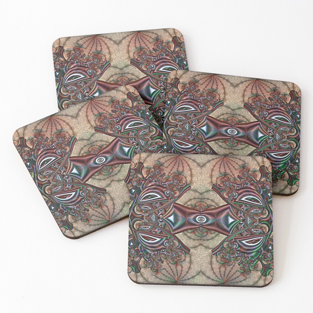 Item preview, Coasters (Set of 4) designed and sold by Magifractals.