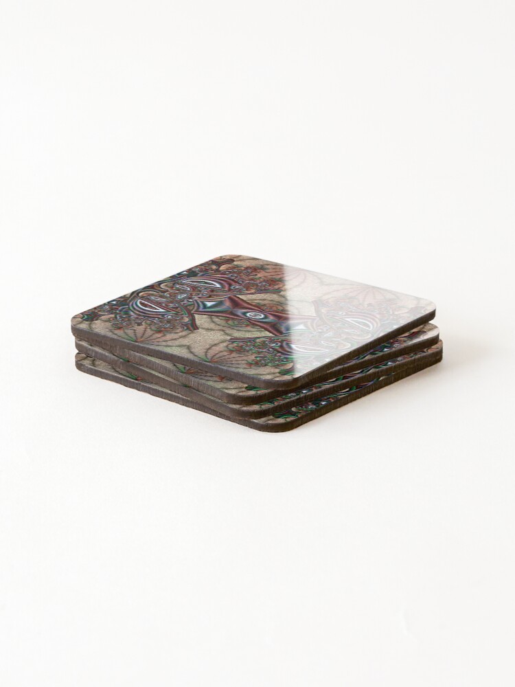 Thumbnail 4 of 5, Coasters (Set of 4), Absolute... designed and sold by Magifractals.