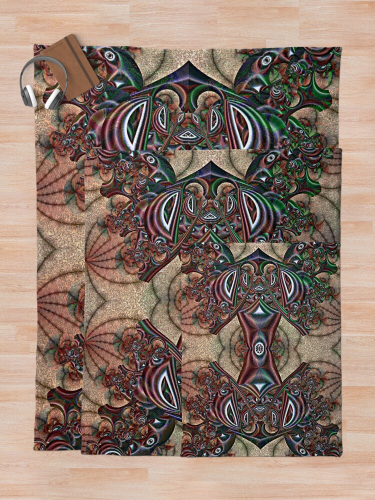 Thumbnail 5 of 6, Throw Blanket, Absolute... designed and sold by Magifractals.