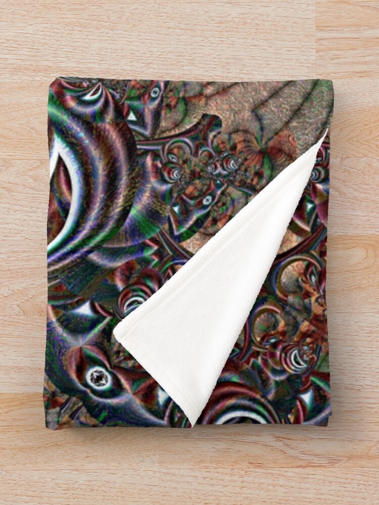 Thumbnail 3 of 6, Throw Blanket, Absolute... designed and sold by Magifractals.