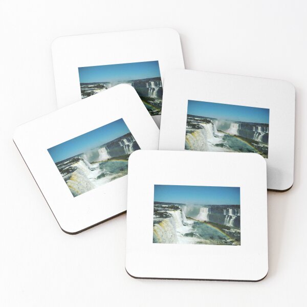 Item preview, Cataratas del Iguazú con arcoiris designed and sold by adibe22.