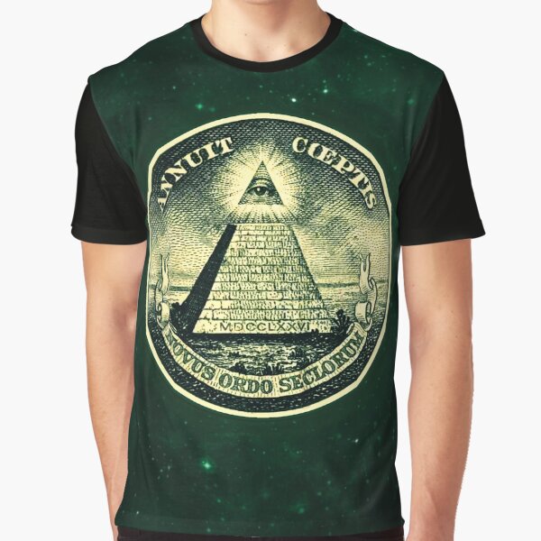 Item preview, All seeing eye, pyramid, dollar, freemason, god designed and sold by nitty-gritty.