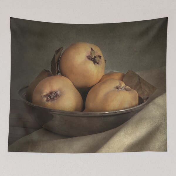 Item preview, Still life with bowl of fresh quinces designed and sold by JBlaminsky.