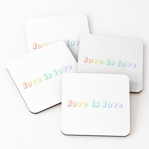 Item preview, “love is love” (rainbow) designed and sold by witchhallows.