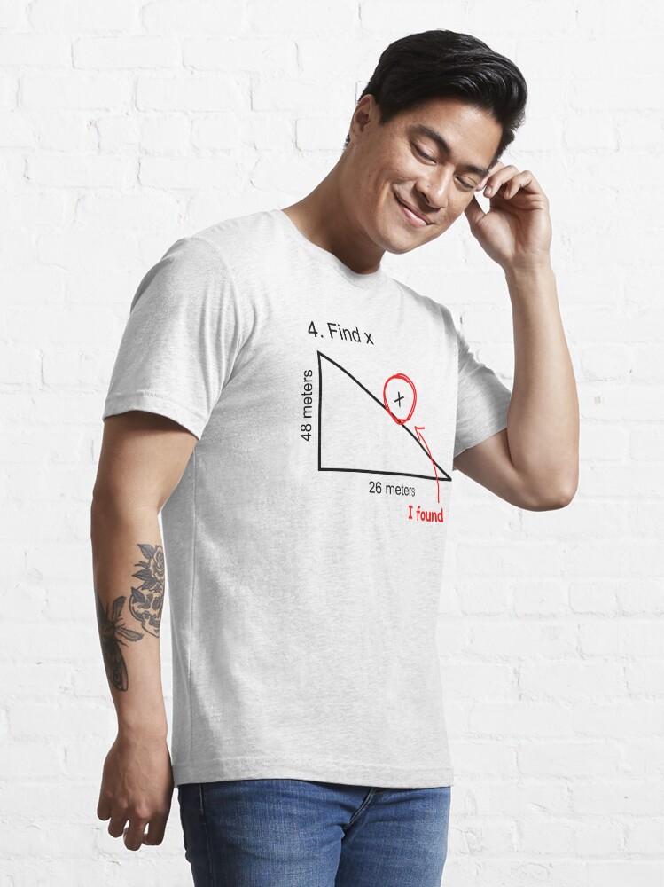 Alternate view of Find X (Homecoming, Math) Essential T-Shirt