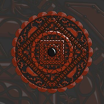 Artwork thumbnail, Leo Mandala by Valerie Bennett