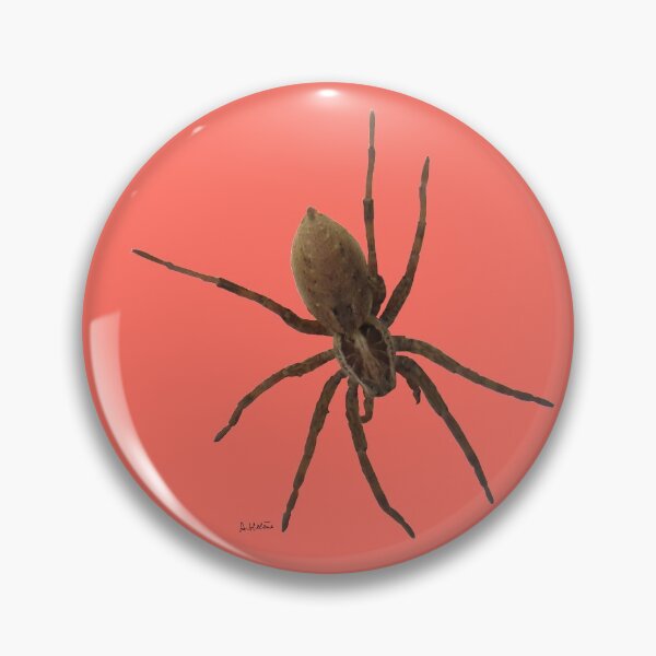 Item preview, House Spider - spiders - living coral designed and sold by AHELENE.