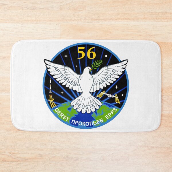 Item preview, Expedition 56 Original Crew Logo designed and sold by Nikki SpaceStuffPlus.