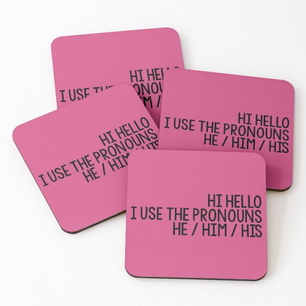 Item preview, Hi Hello, I use the pronouns he/him/his designed and sold by Skyler Orion X.