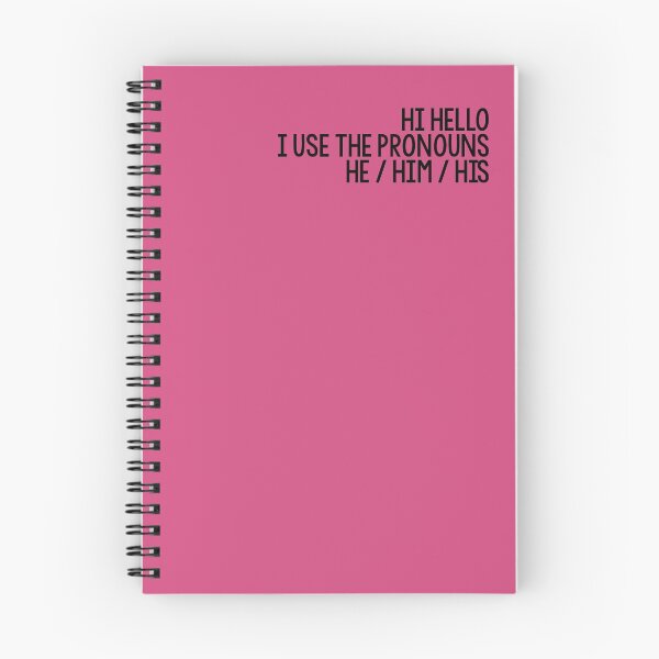 Item preview, Hi Hello, I use the pronouns he/him/his designed and sold by Skyler Orion X.
