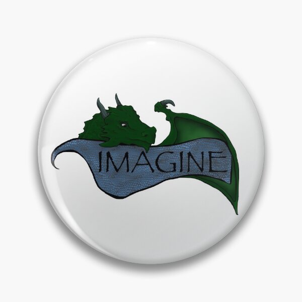 Imagine Dragon Pin