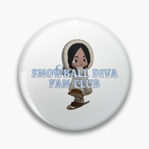 Artikelvorschau, Schneeball Diva Fanclub entworfen und verkauft von teepossible.