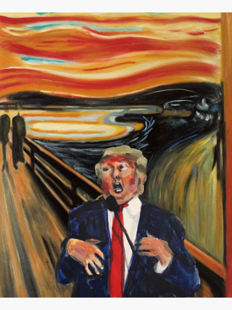 Edvard Munch: Die Scream Parodie