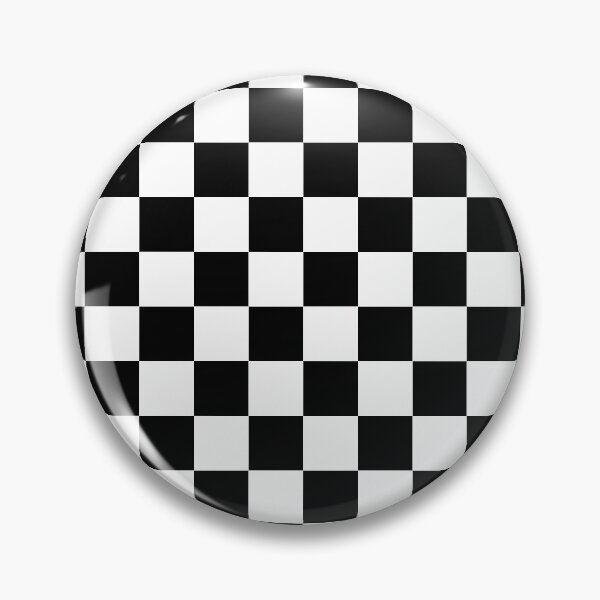 Item preview, Black and White Check Checkered Flag Motorsports Race Day + Chess designed and sold by Saburkitty.