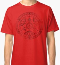 Human transmutation circle - charcoal Classic T-Shirt