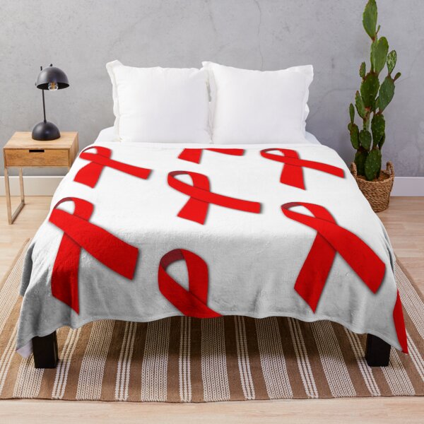 Item preview, Red Ribbon AIDS Awareness HIV designed and sold by JoAnnFineArt.