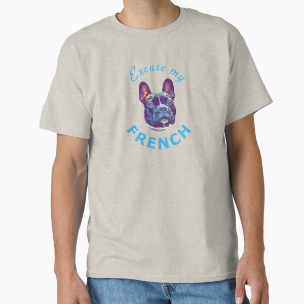Item preview, Excuse My French - Sky Blue designed and sold by ryanwfraser.
