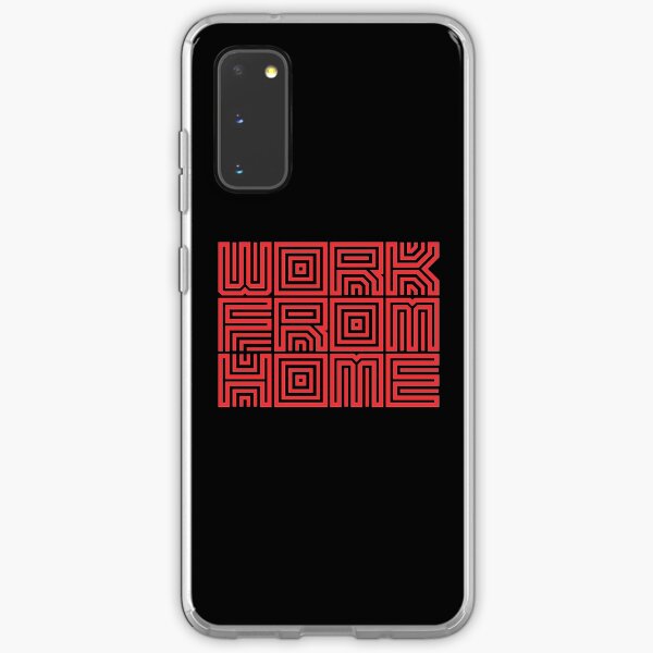 Work From Home Samsung Galaxy Soft Case