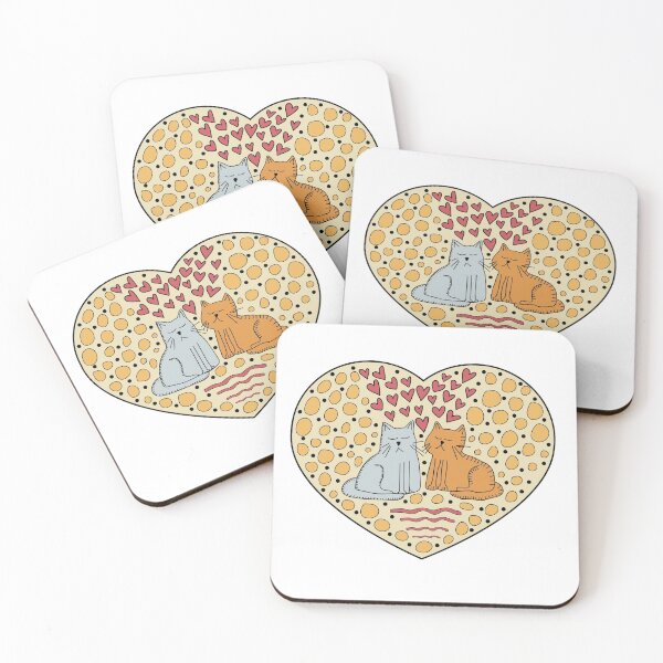 Item preview, Cats in love designed and sold by leffka.