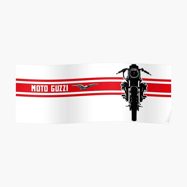 Guzzi classic V7 Poster