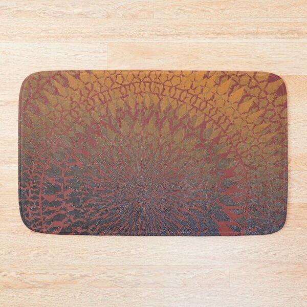 Item preview, Maroon mandala Sacred geometry trippy psychedelic  designed and sold by shantiru.