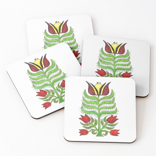 Item preview, Pennsylvania German Tulip designed and sold by FRAKTUR ME.