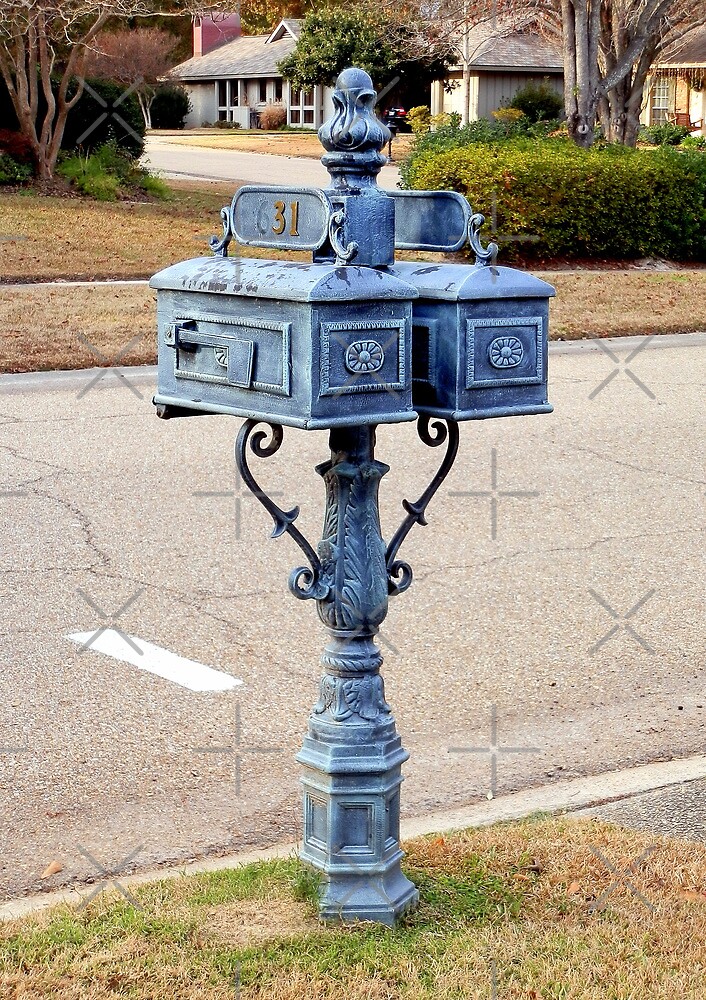 "Old fashioned mailboxes" by Scott Mitchell Redbubble
