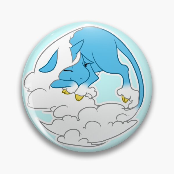 Item preview, Round Cloudicorn designed and sold by Broeckchen.