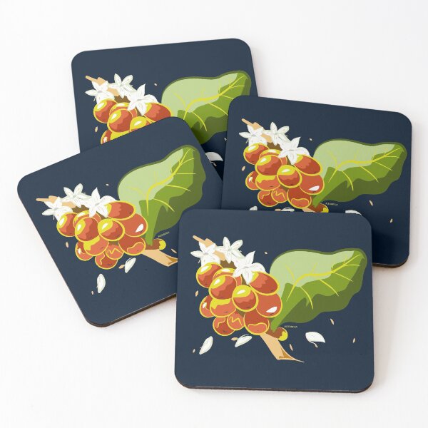 Item preview, Coffee plant 2 Watercolor designed and sold by ALEFANTICA.