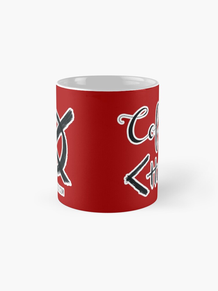 Alternate view of Coffee before Chaos Mug